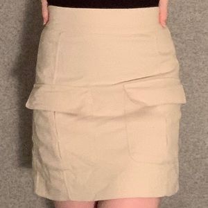 tan skirt